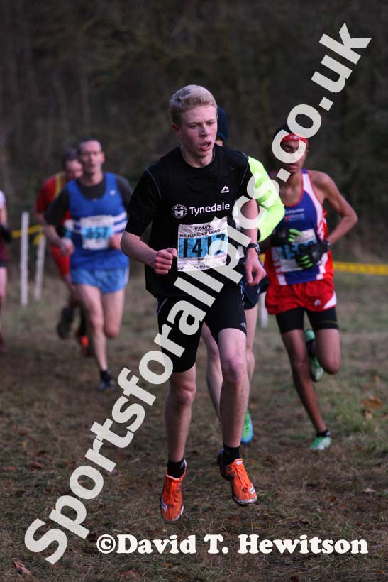 Jonny Currie (Tynedale Harriers) senior mens NEHL, Wallington Hall. Photo: David T. Hewitson/Sports for All Pics